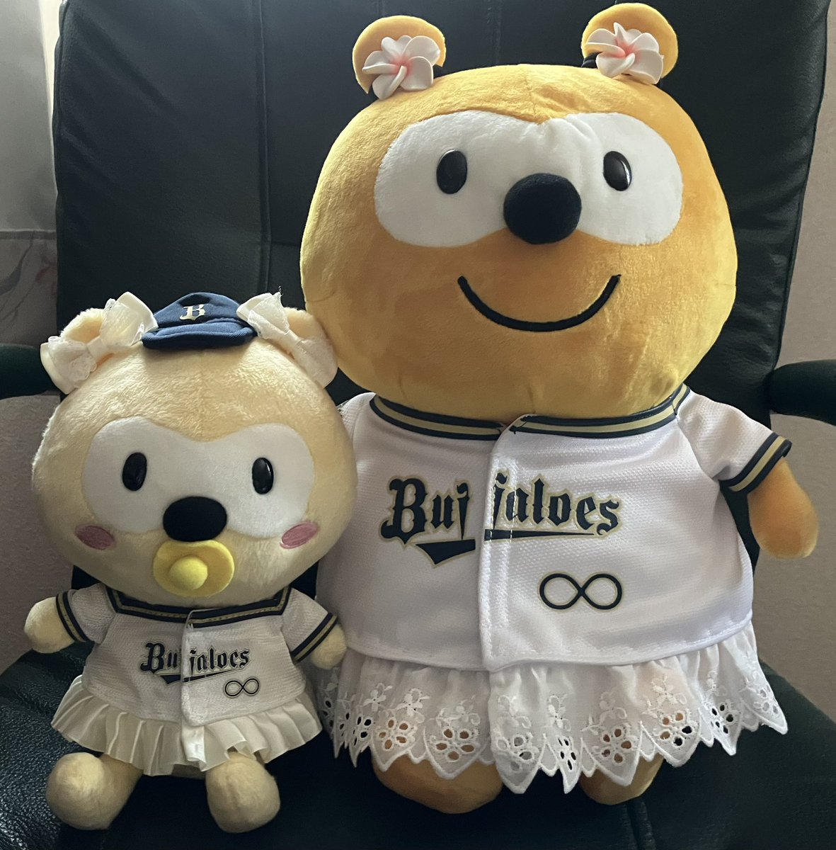 ami_buffaloes's tweet photo. 今年は　この子たちと一緒に応援📣に行く！！
#オリックス・バファローズ 
#オリックスファンと繋がりたい
#バファローズポンタ https://t.co/FDRT3zWzG6