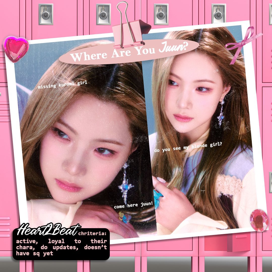 𝘾𝙖𝙡𝙡𝙞𝙣𝙜 𝙖𝙡𝙡 𝙥𝙖𝙨𝙨𝙞𝙤𝙣𝙖𝙩𝙚 𝙝𝙚𝙖𝙧𝙩𝙨! We're searching for our JUUN to join us. Please help us by retweeting and tag her to come home. 

We’re also looking for SQ to be friends and 𝗼𝗽𝗲𝗻 𝗳𝗼𝗿 𝗮𝗹𝗹 𝗽𝗿𝗼𝗷𝗲𝗰𝘁𝘀 𝗵𝗲𝗹𝗱 𝗶𝗻 𝗔𝗽𝗿𝗶𝗹! Thank you ˚୨୧⋆