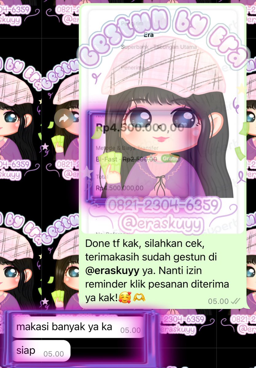 ⋆. 𐙚 ˚𝙋𝙀𝙉𝘾𝘼𝙄𝙍𝘼𝙉 𝙄𝙉𝙎𝙏𝘼𝙉𝙏 𝘽𝙍𝙄 𝘾𝙀𝙍𝙄𝘼 𝘽𝙄𝙂 𝙉𝙊𝙈𝙄𝙉𝘼𝙇 11 𝙈𝘼𝙍𝙀𝙏 2025

—–  BRI CERIA 5.000K GET 4.500K, 𝙋𝙀𝙉𝘾𝘼𝙄𝙍𝘼𝙉 𝙎𝘼𝙏𝙎𝙀𝙏𝙎𝘼𝙏𝙎𝙀𝙏💋

tag. gestun tokpedcard, gopaycicil, gopaylater, indodana, kredivo, spaylater, lazpaylater,