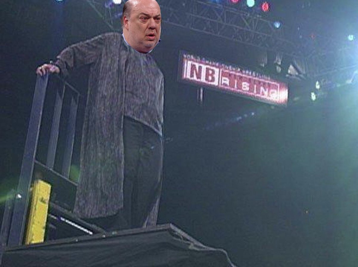 #PaulHeyman on a pole match at #WrestleMania ???