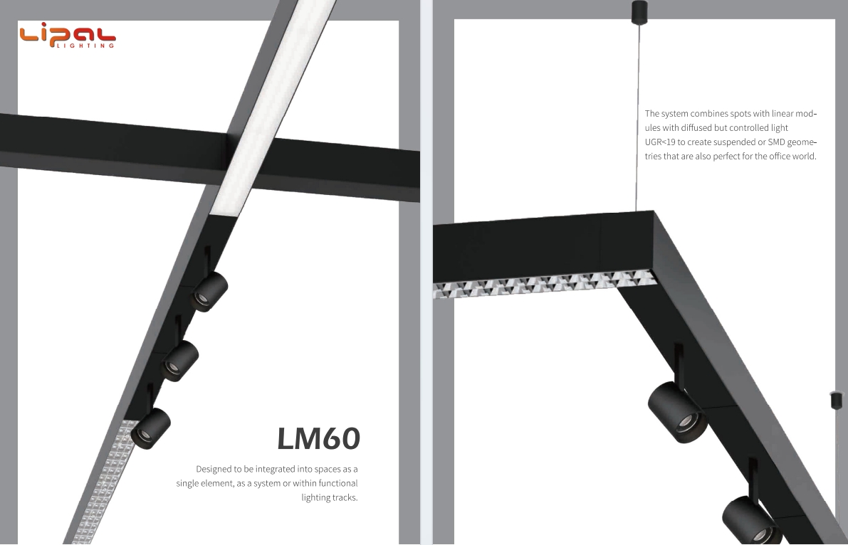 LipalLighting's tweet photo. LIPAL LM60: 60mm Modular Linear Lighting Solution
It includes different fixtures, offering both general and accent lighting solutions for offices, public spaces, and more.
LM60 integrates with HVAC systems, sprinklers, and emergency exit signs, making it a smart choice. https://t.co/b914mWBlI4