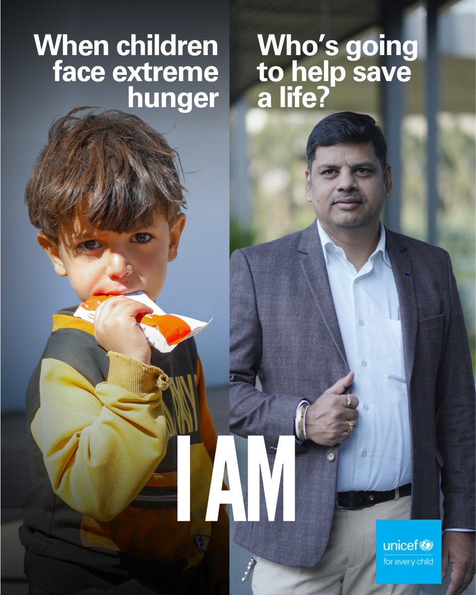 Proud to be part of a team that cares deeply. I AM #ForEveryChild is a call to action that turns
our collective empathy into powerful change. And you? Are you with us? 
Checkout the page unicef.org/i-am