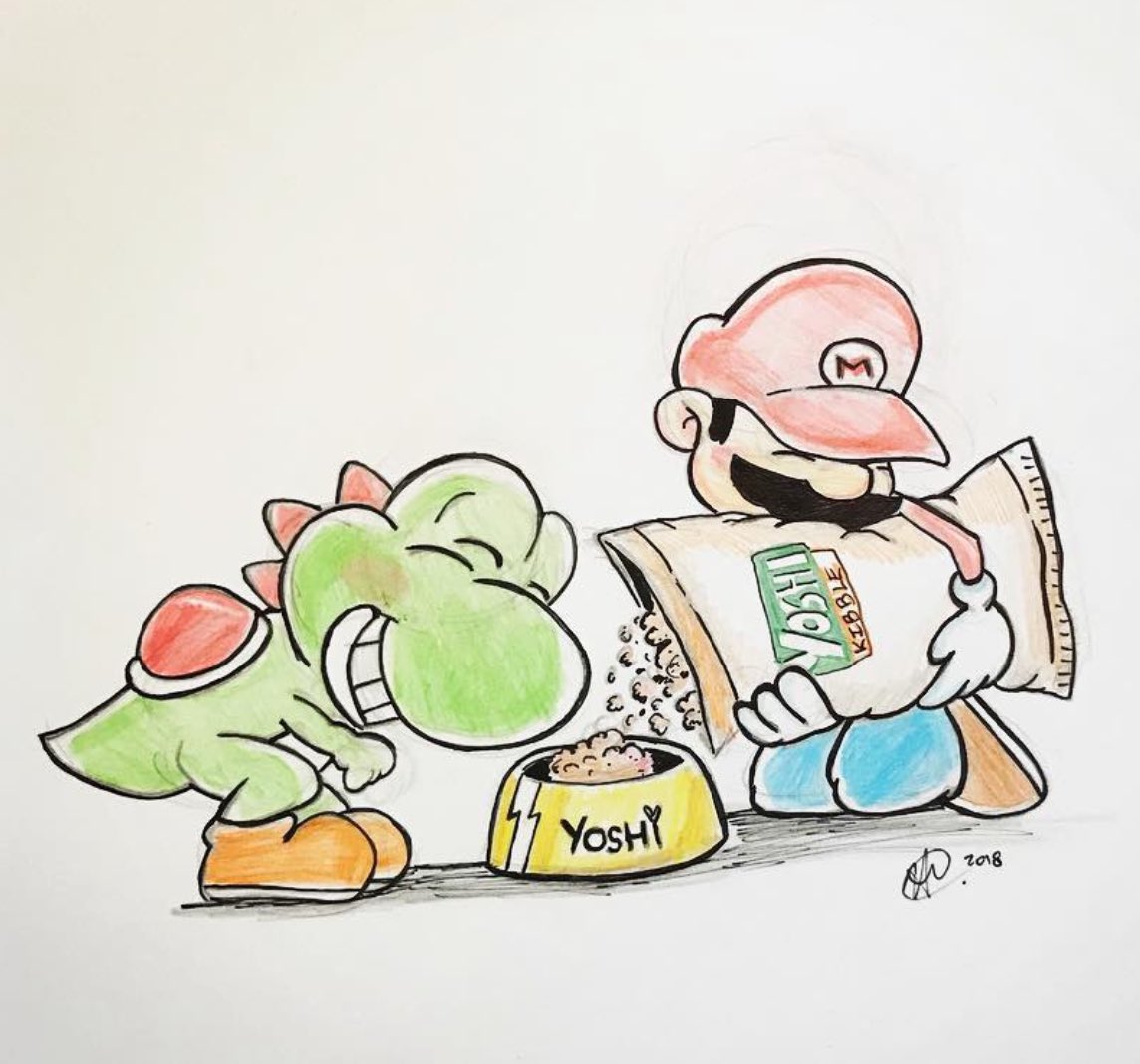 I drew this a while back. Mario will always have a special place in my heart. Mario’s world captured and inspired my imagination like no other. Happy Mario Day #MAR10Day