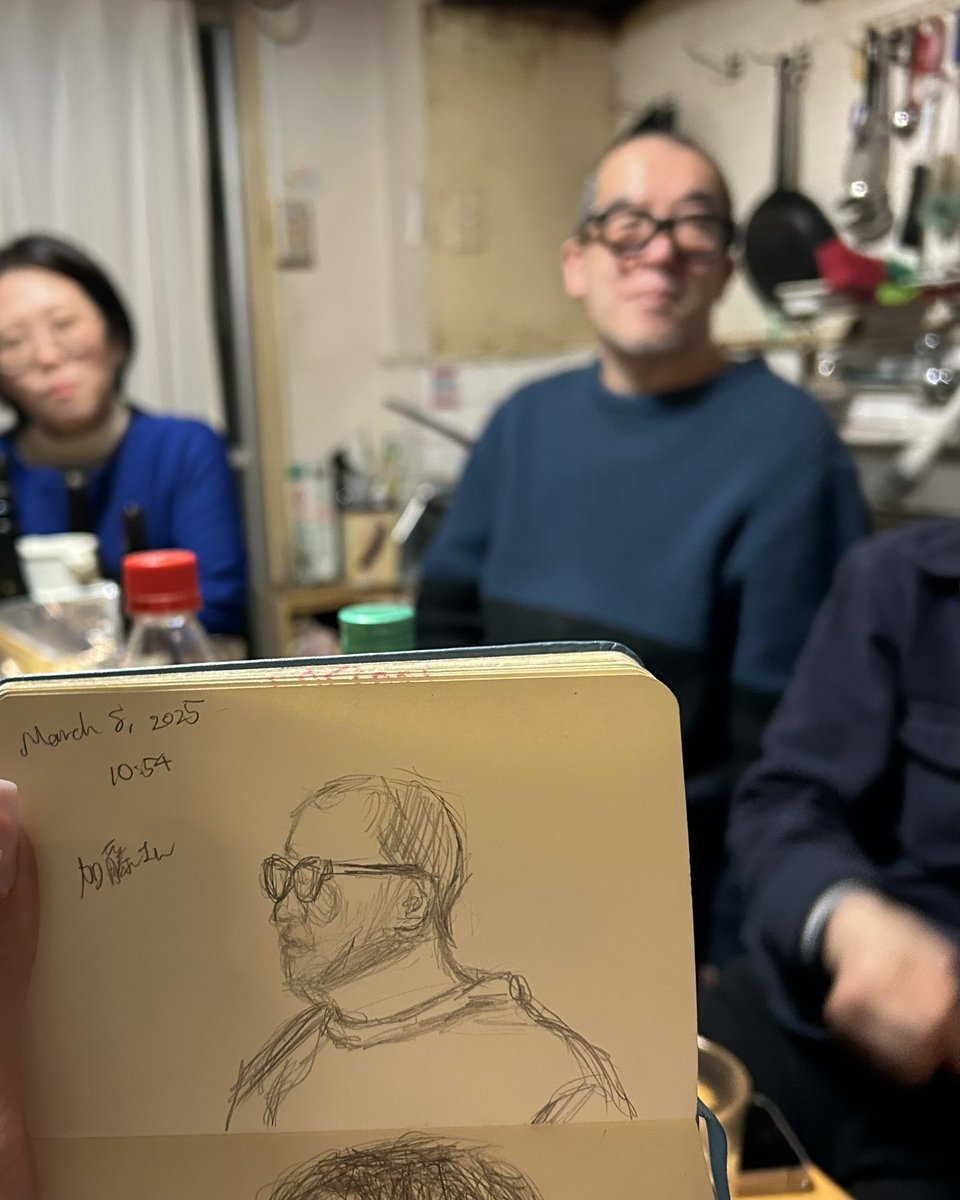 人だって認識せずに済むように、最近は毛様体筋ゆるゆるにして描いてる