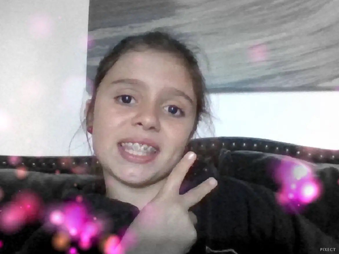 hoy ella cumplió un sueño