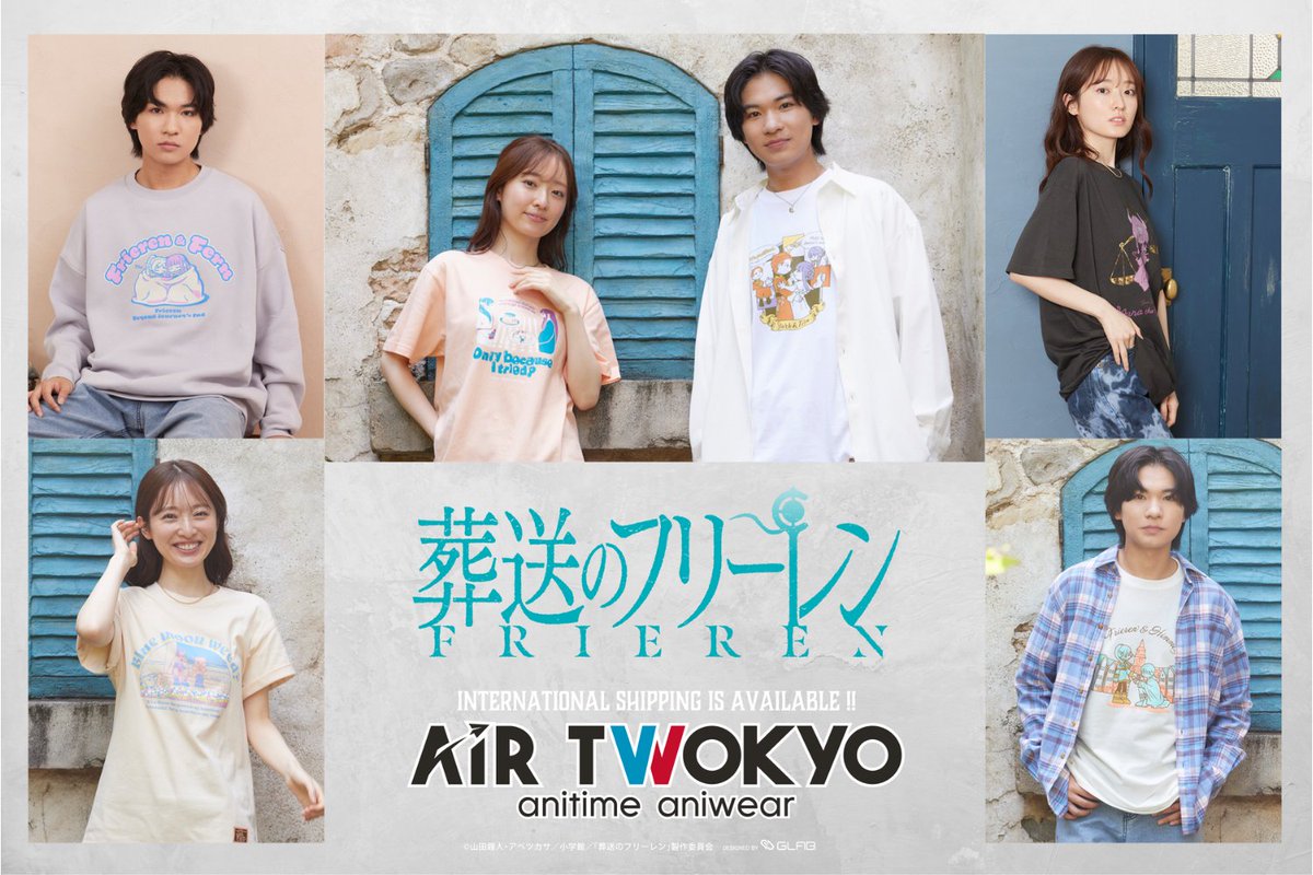AirTwokyo's tweet photo. ／
TVアニメ『#葬送のフリーレン』第一弾
グッズコレクション
在庫販売開始のおしらせ🪇
＼

URL：https://t.co/yL6aHXOkU2
お待たせいたしました！
大人気のフリーレン第一弾グッズコレクション入荷いたしました👩‍💻

※若干数のため、完売の際はご了承ください

#AIRTWOKYO https://t.co/zJ3rowk7zg