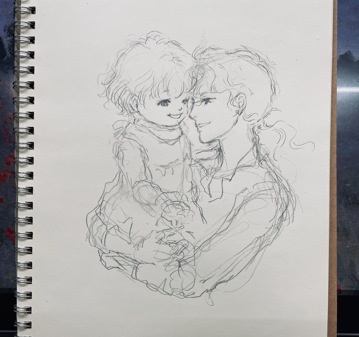 ポーズ見ながらお絵描きしてたら途中から「橘屋繁盛記」のキャラになってしまった😂抗おうとしたけど「これはこの二人やろ」が強すぎて… うまく言えないけどワタシ的に面白現象でした🥰
今日もよろしくお願いいたします(*^^*)