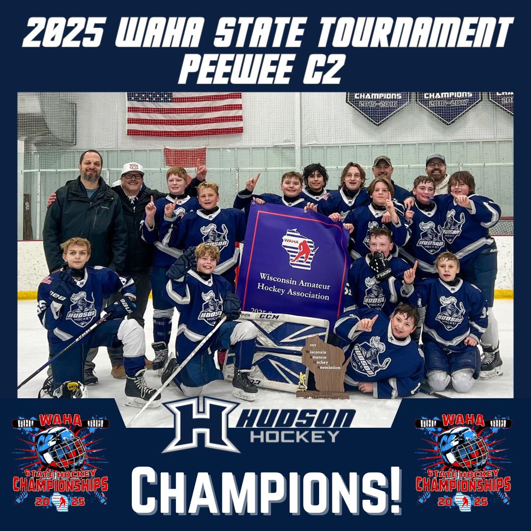 What a weekend to be a Raider! Our U10 Gold team earned Consolation Champs and all three of our PeeWee teams participating in the <a href="/WAHA_Hockey/">WAHA</a> State tournaments are State Champions! Congratulations to all four teams!