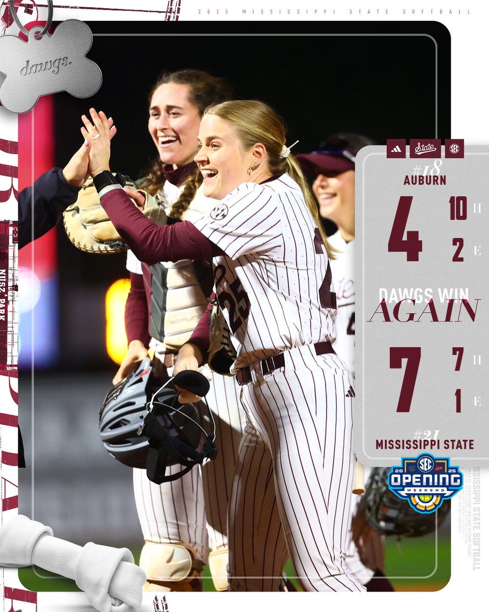 Break out the 🧹🧹🧹

#HailState🐶