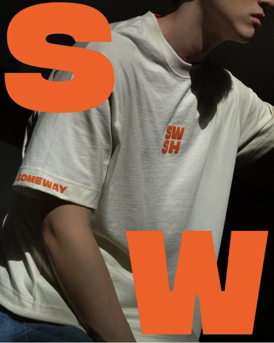 melonmook's tweet photo. Today SWSH some tee is coming to town leaw kab ☺️🧡👕
#SWSH #somewaysomehow #skywongravee https://t.co/OXNmLiblLp