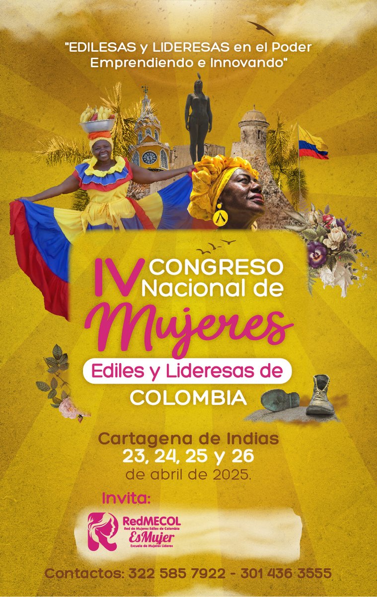 MujeresEdiles's tweet photo. Mujeres Ediles de Colombia, IV Congreso Nal, Cartagena. https://t.co/1ay8bJ8onh