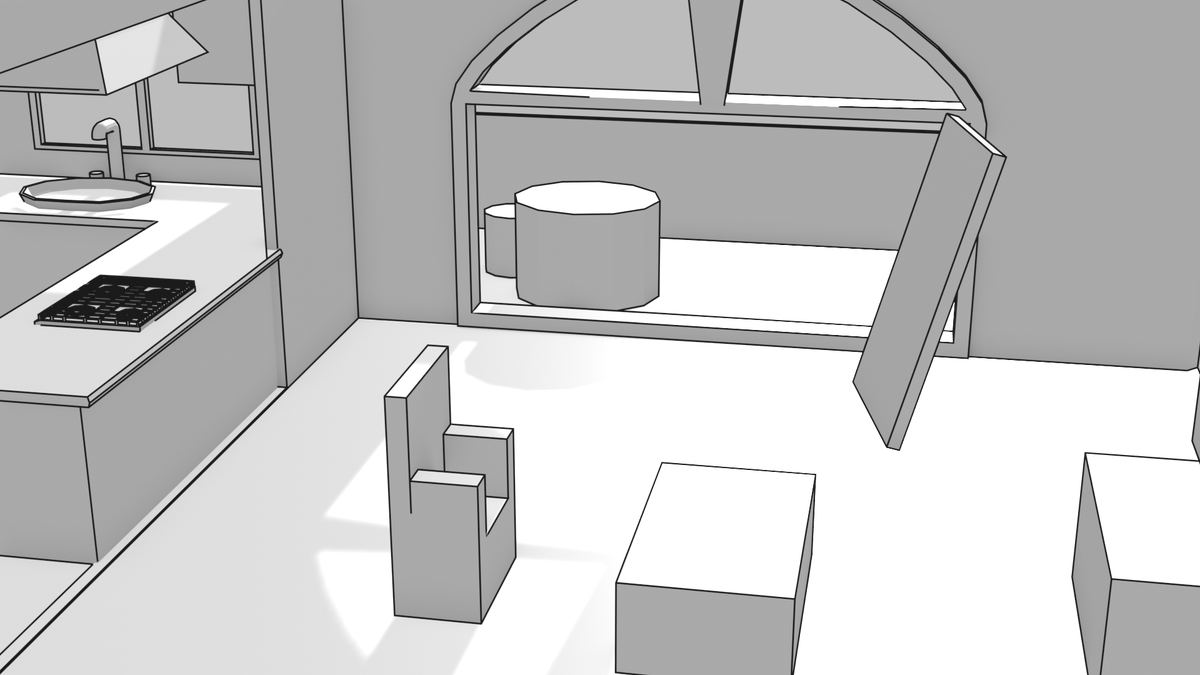 moonfirithyll's tweet image. Kitchen Update #3D #3DB #3Dblender 1st time&amp;gt;&amp;gt;&amp;gt;2nd time