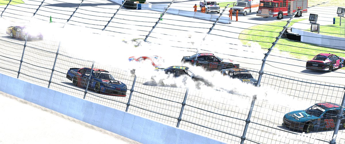 Got caught up in an incident on a restart and ended up p29 tonight at Atlanta. My speed has not felt bad the last two weeks, but I need some luck to go my way to build momentum. I like the next five races on our schedule!