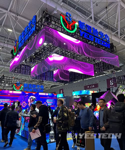 JYestech666's tweet image. 📷📷 LED EcoSphere Exhibit: Where Nature Meets Technology. MG Series + MU + New Rubik (for a 6-sided cube) + Xtra (45° convex-concave flexibility) to mirror the captivating intricacies of an ecosystem, making it a real eye-catcher.
#YESTECH #LEDdisplay #ISLE2025