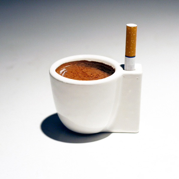 Solo e Sola (Espresso + Cigarette Cup) by Tomorrow Lab