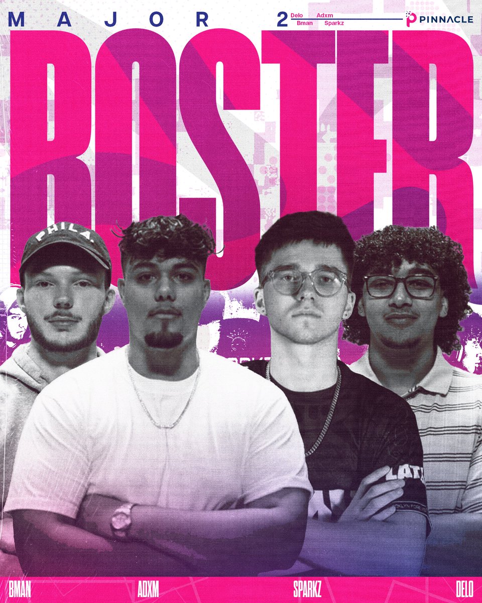 The squad is set for OpTic Major 2 in Allen, TX!  March 20-23, we’re coming for it all.  

🅱️<a href="/BmanPHL/">Brandon</a>  
🔥<a href="/zAdamSavage/">Adxm</a>  
✨<a href="/SparKzKev/">OMiT SparKz</a>  
💰<a href="/Delo_EST/">Delo !</a>  
🧠Coach: <a href="/TeddyRecKs/">Teddy</a>   

See you on the battlefield. 
#Proven