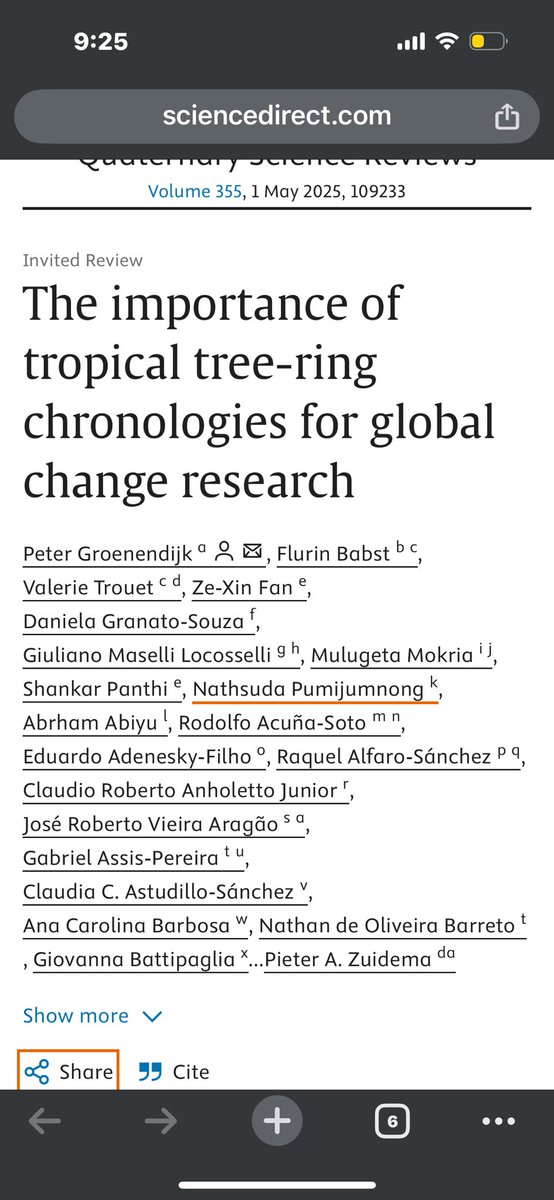 🌲🌎 This study reveals that these natural records can reconstruct past climates and measure forest sensitivity to climate change. Chronologies from Chiapas, Mexico, were part of this global study. sciencedirect.com/science/articl…