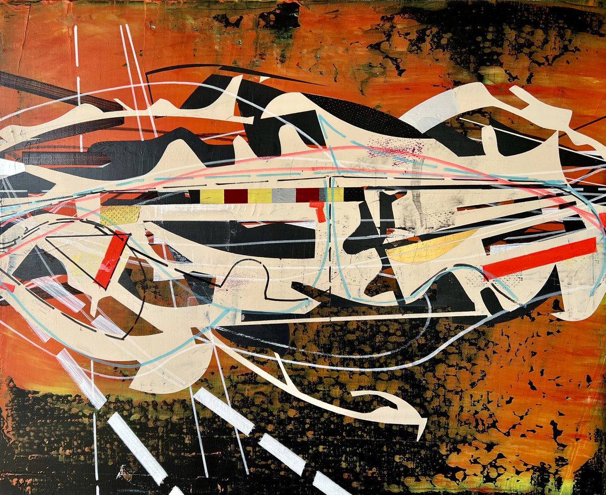 James Wallace Harris: Forward Launch Platform - KMT-2021-BLG-2609L b. 3.11.2025 saatchiart.com/en-jp/art/Pain… #painting #artist #art #artist #kunst #konst #schilderij #maalaus #Aerospace #architecture #industrial #conceptdesign #peinture #futurism #futurismo #aerospaziale #Brutalism