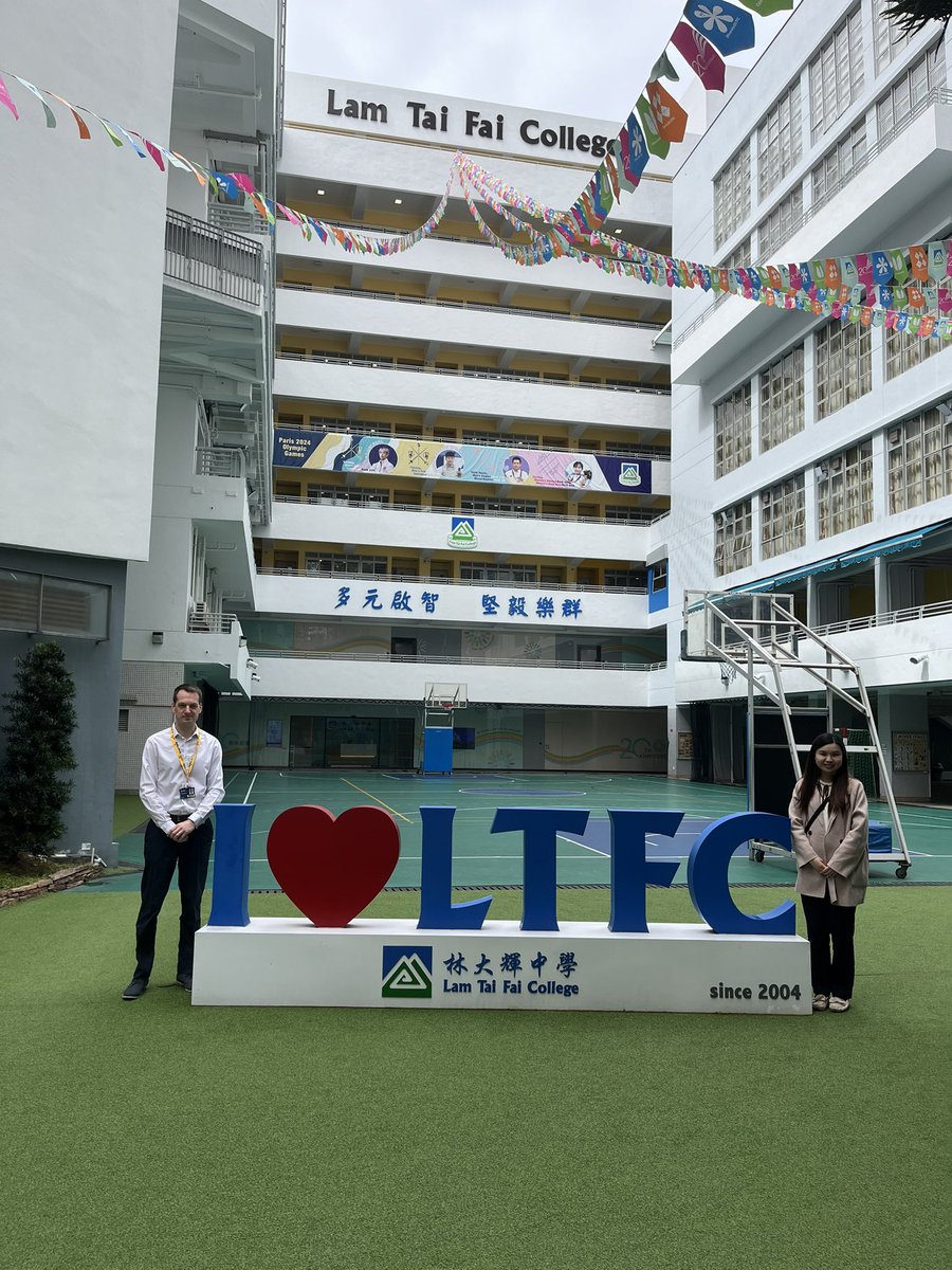 Simon Sheard (@sheard_simon) on Twitter photo Thanks to <a href="/PGCEIDL/">@PGCEIDL International Initial Teacher Training</a> trainee Emily for a very warm welcome at Lam Tai Fai College <a href="/sunderlanduni/">University of Sunderland</a> #distancenotdistant Thanks to <a href="/PGCEIDL/">@PGCEIDL International Initial Teacher Training</a> trainee Emily for a very warm welcome at Lam Tai Fai College <a href="/sunderlanduni/">University of Sunderland</a> #distancenotdistant
