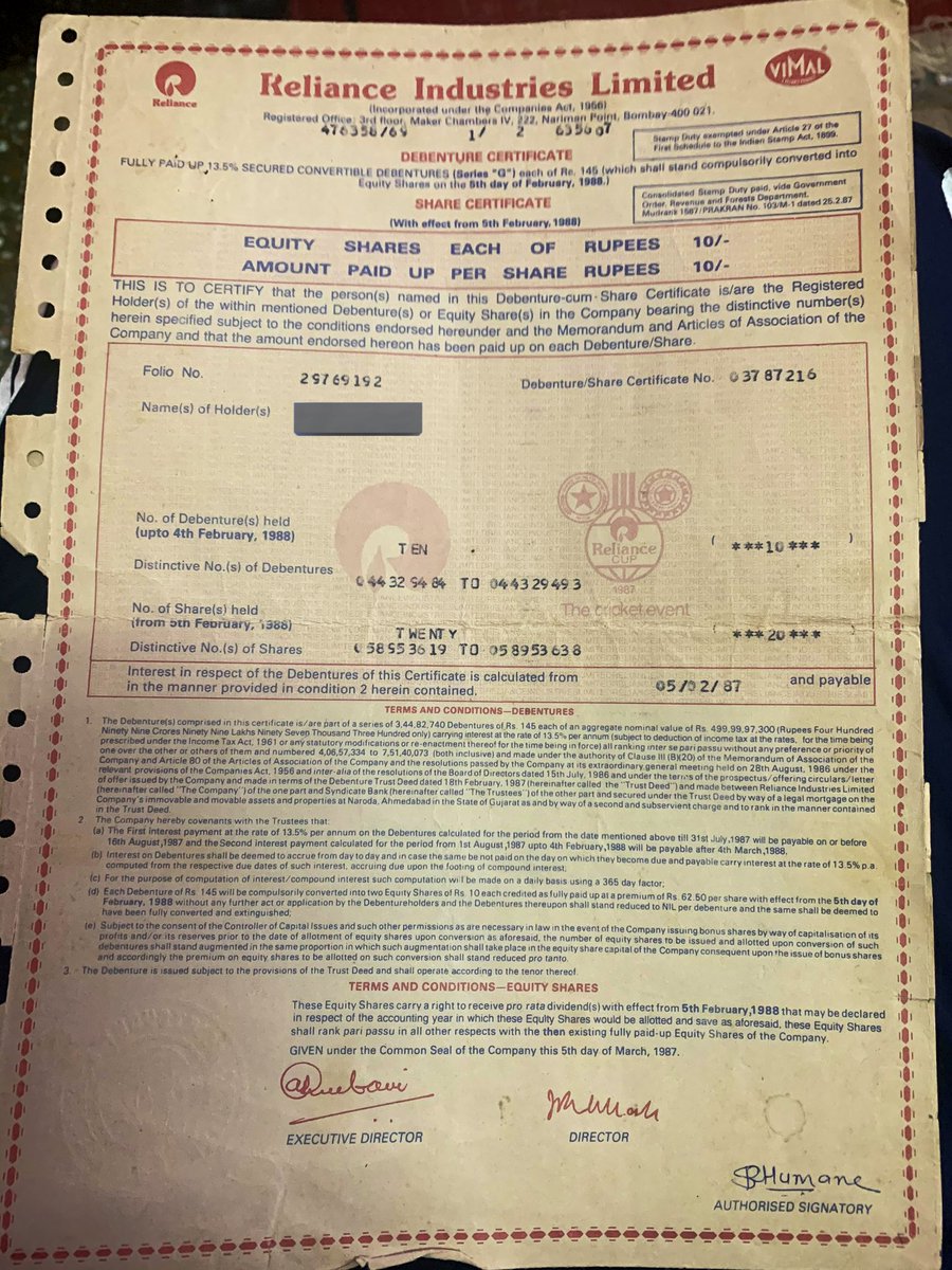 We found these at home, but I have no idea about the stock market. Can someone with expertise guide us on whether we still own these shares?😅
<a href="/reliancegroup/">Reliance Group</a>