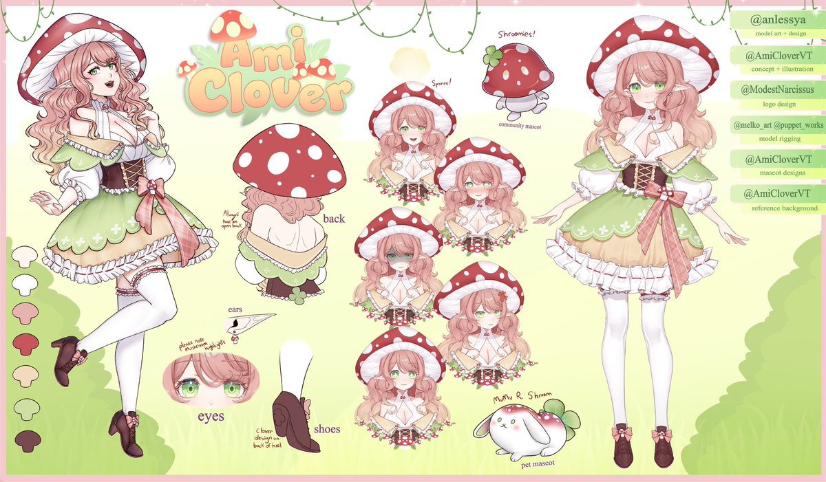 Ami Clover ✨🍄🍀 Vtuber tweet media