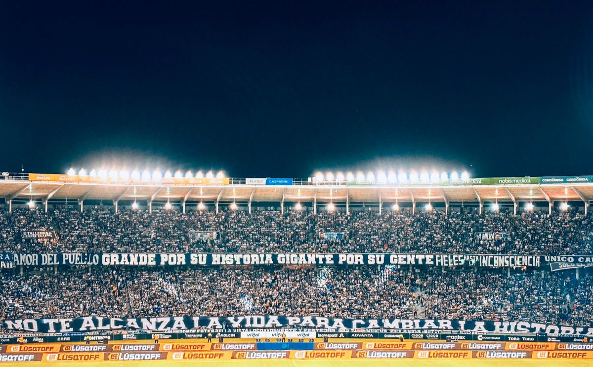 Único Campeón Internacional de la provincia ★1999

Único Campeón Nacional de la provincia ★2025

+20 partidos de diferencia por encima del clásico.

Único equipo cordobés que juega la Libertadores.

Club de Córdoba con mayor cantidad de socios.

Están muy lejos de ser Talleres.