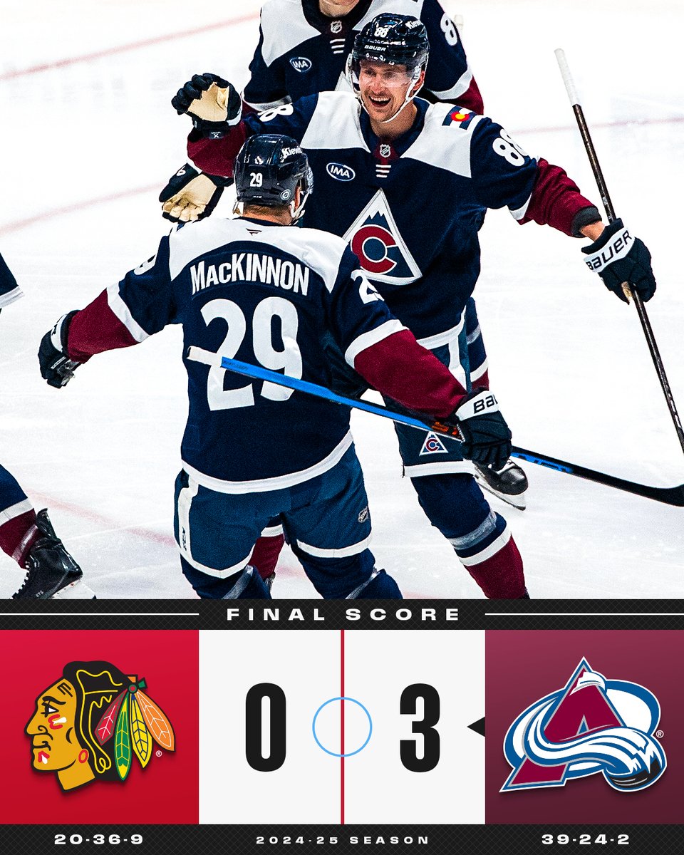 Six straight wins for the <a href="/Avalanche/">Colorado Avalanche</a>! ⛰️