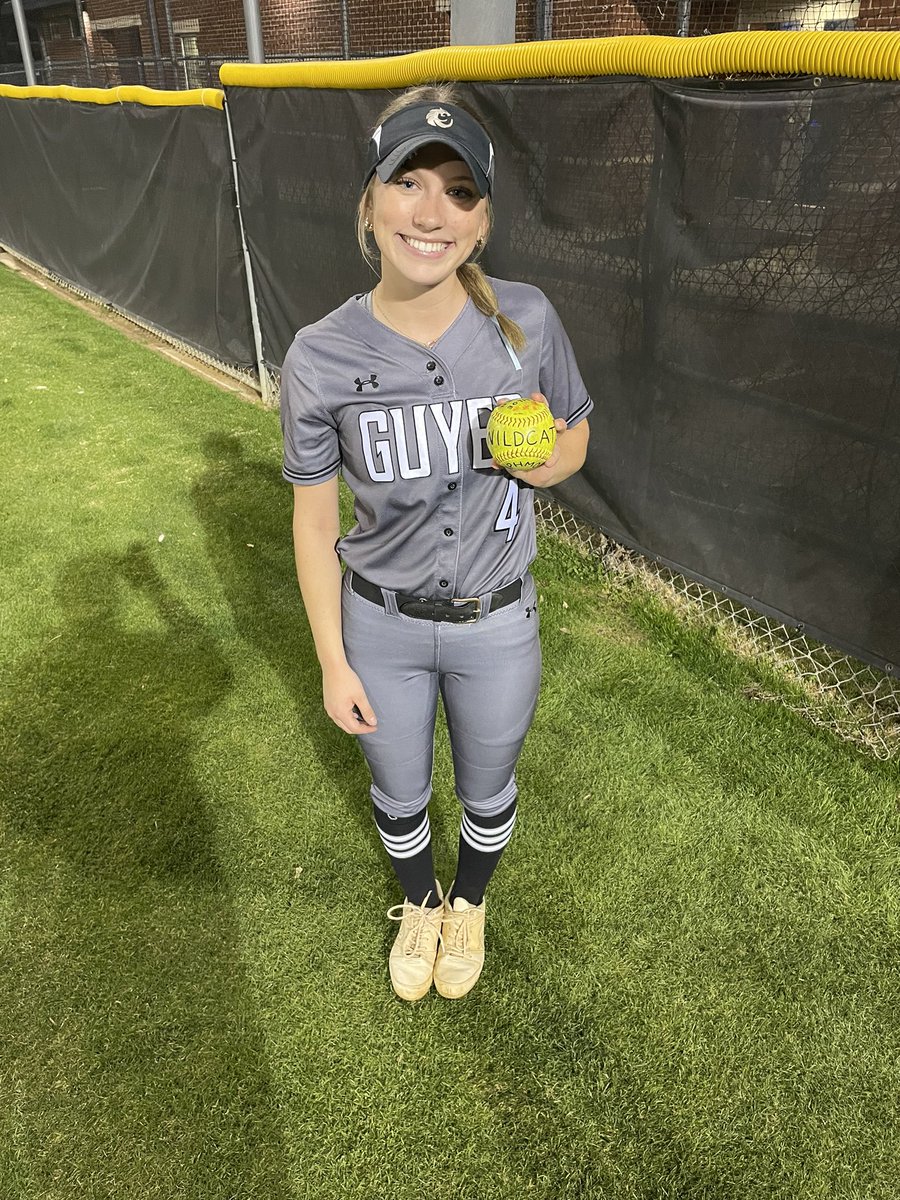 Brian Gosset (@gosset41) on Twitter photo PLAYER OF THE GAME
Guyer’s Chloe O’Brien who sparked a 2 run fourth inning with an RBI double off the LF wall. Then hit the go ahead homer in the 6th for the 3-2 dub
WTG CHLOE!
#txhssoftball <a href="/GuyerSoftball/">Guyer Softball</a>
<a href="/GMsportsmedia1/">GM Sports Media</a> PLAYER OF THE GAME
Guyer’s Chloe O’Brien who sparked a 2 run fourth inning with an RBI double off the LF wall. Then hit the go ahead homer in the 6th for the 3-2 dub
WTG CHLOE!
#txhssoftball <a href="/GuyerSoftball/">Guyer Softball</a>
<a href="/GMsportsmedia1/">GM Sports Media</a>
