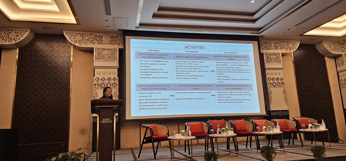 Day 3 of <a href="/GHRC4MLTC/">NIHR GHRC for Multiple Long-Term Conditions</a> workshop on Health Data Science and Health Economics in Kathmandu. <a href="/ShifalikaGoenka/">Shifalika Goenka</a> sets the scene for the research strengthening aims of the programme.