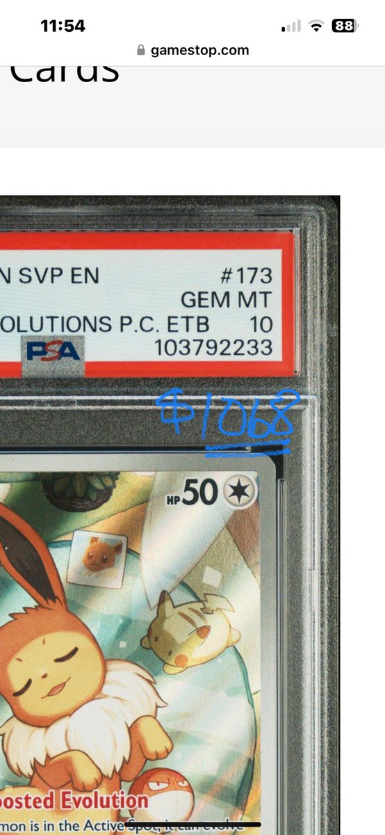 HeidiLEdwards1's tweet image. #curious: Same card. Same PSA grade. Why price gap? #pokemoncard #cardgrading #pokemontcg