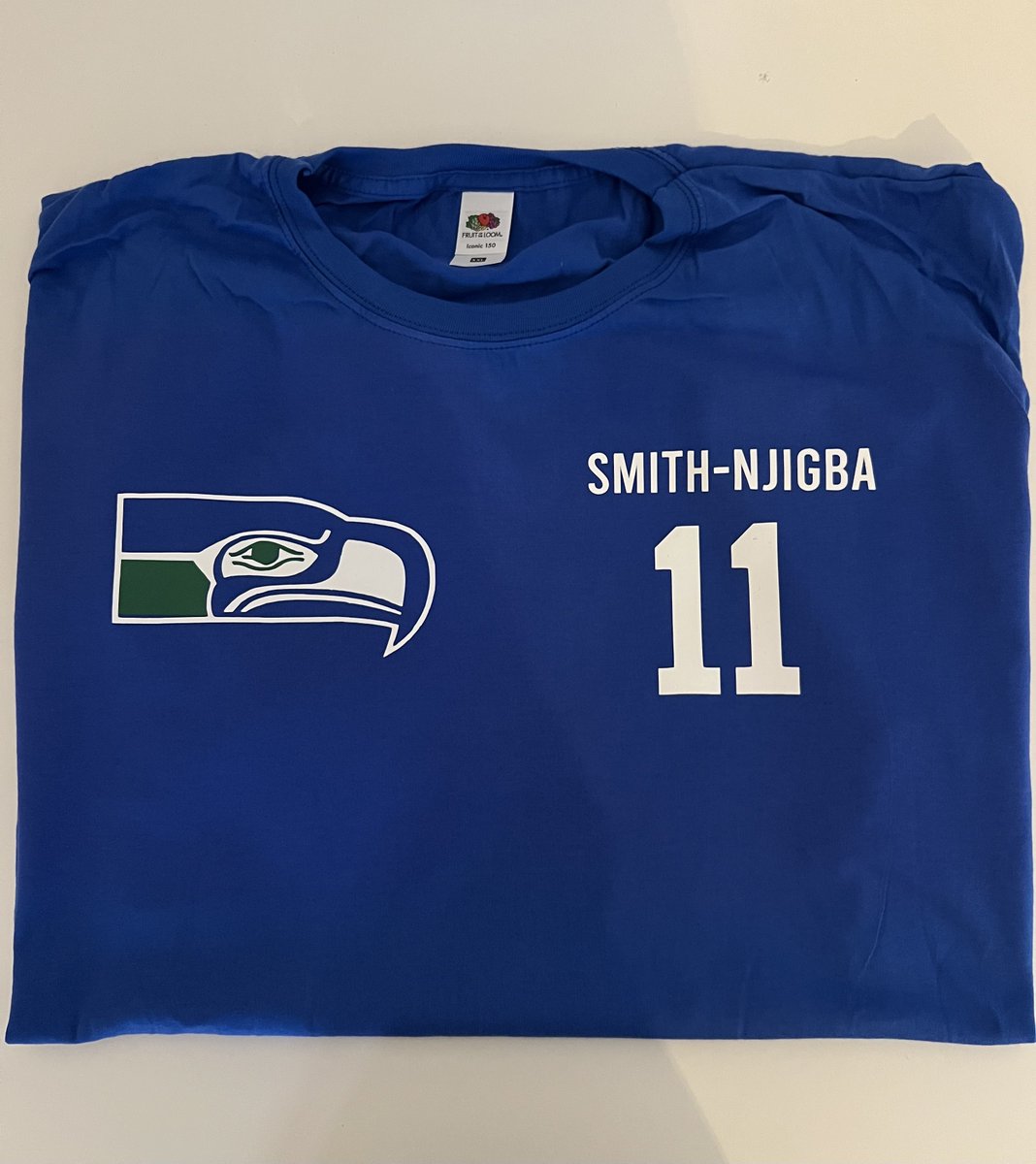 NFL DEAL 🚨 

To celebrate NFL free agency I’m doing a deal on all my NFL stuff! 

T shirts £15 or 2 for £22
Hoodies/ Sweatshirts £25 or 2 for £40 
Mystery box £55
Varsity jacket £40 
Kids Varsity jacket £25 

All with UK delivery included - give us a RT NFL pals 🙏 🙏 ❤️