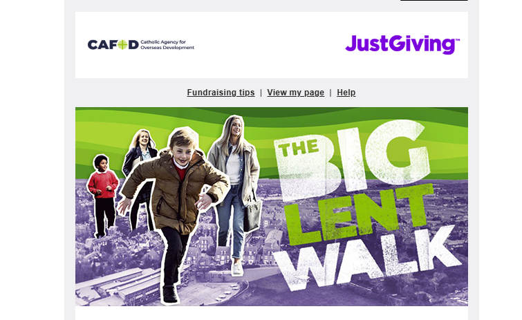 StAnthonysSE22's tweet image. This Lent we are completing CAFOD&apos;s Big Lent Walk.  Dust off your trainers and join with us in raising money.  schools.walk.cafod.org.uk/fundraising/st…