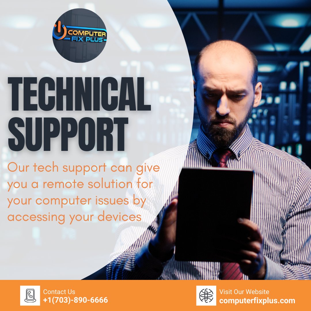 computerfixplus's tweet image. Struggling with computer issues? Our remote tech support provides fast, effective solutions by accessing your device – no need to leave the comfort of your home. We’ll handle the problem so you can get back to what matters!
computerfixplus.com
#TechSupport #RemoteTechHelp