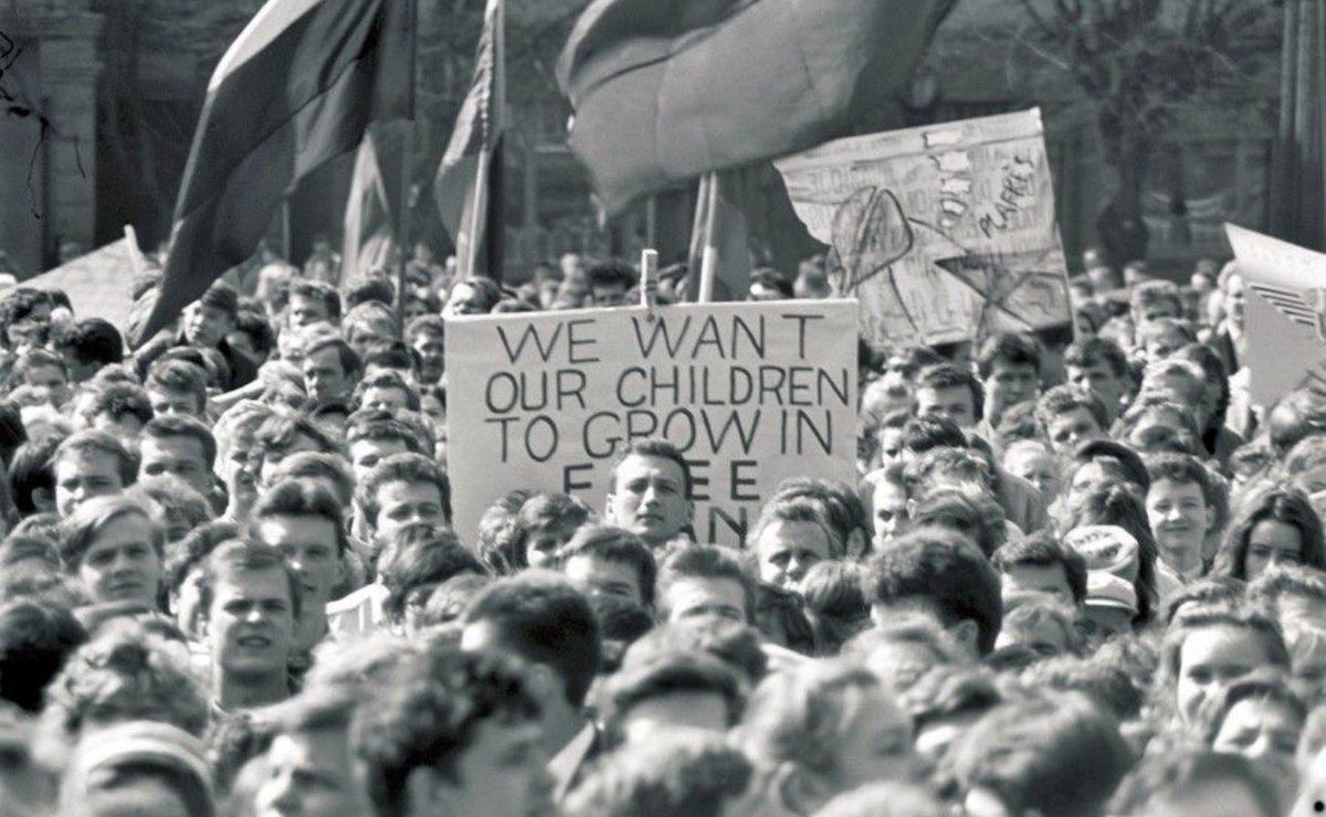 romanas's tweet image. March 11th, 1990, marks Lithuania’s restoration of independence, but the fight for freedom began long before that.

For 50 years, our nation endured soviet occupation, deportations and repression - yet we never surrendered.