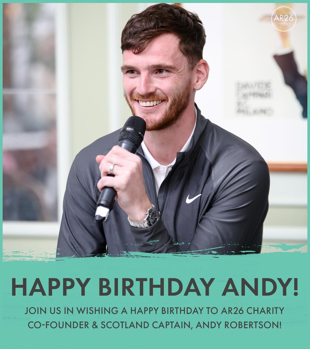 Wishing a happy birthday to our founder, <a href="/andrewrobertso5/">Andy Robertson</a> 🎉🤝🏻