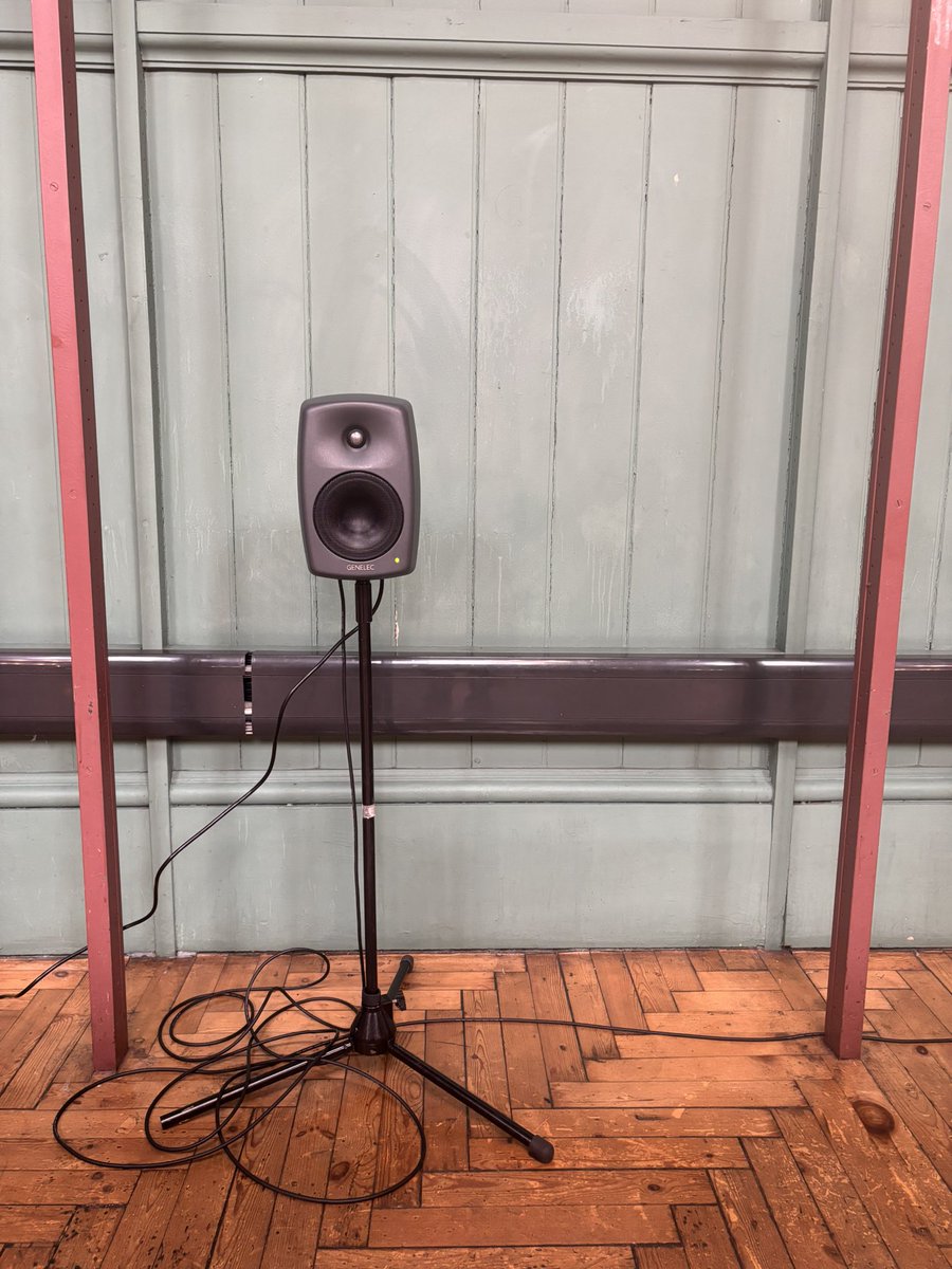 CorkerAdrian's tweet image. Thanks to everyone who made it down to hear Namib by Chris Watson on Saturday in The Octagon QMU. The 6.30 dusk performance was particularly special. Hopefully we can program more spatial pieces there.