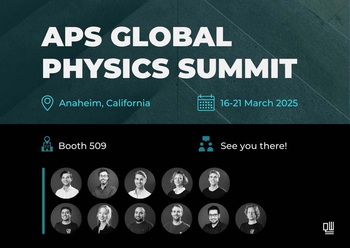 The APS Global Physics Summit is almost here!

Join <a href="/QuantWareHQ/">QuantWare</a> in Anaheim (March 16-21) for:

🎙️ Industry Session with Wouter Wesselink
❓ AMA sessions with our team
🔬 Live demos of Contralto-A &amp; VIO

📍 Booth 509

Check out our agenda: t.ly/G-kF_

#APSSummit25