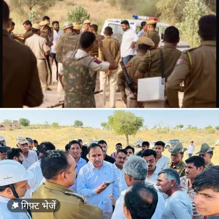 बाड़मेर जैसलमेर के सांसद उम्मेदाराम जी बेनीवाल ने कुछ दिन पहले बोल रहे थे कि रविन्द्र विकास में बांधा डालना चाहता है कम्पनियां रोजगार देना चाहतीं हैं लेकिन विधायक बाधा पैदा कर रहा है शिव में विकास का मुख्य बाधक रविन्द्र सिंह खुद है लेकिन सांसद उम्मेदाराम जी आप क्यों गिड़ा में