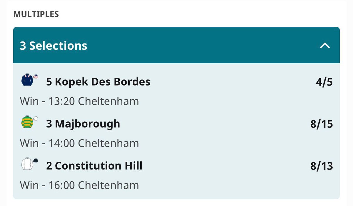 theracehorseguy's tweet image. CASH GIVEAWAY 💴

If all 3 of these favourites win today at the Cheltenham festival, I will give one lucky person £50🤩

To enter:
- Like this post
- Retweet this post
- Follow @RacingBDG 

Good luck 🤞🏽