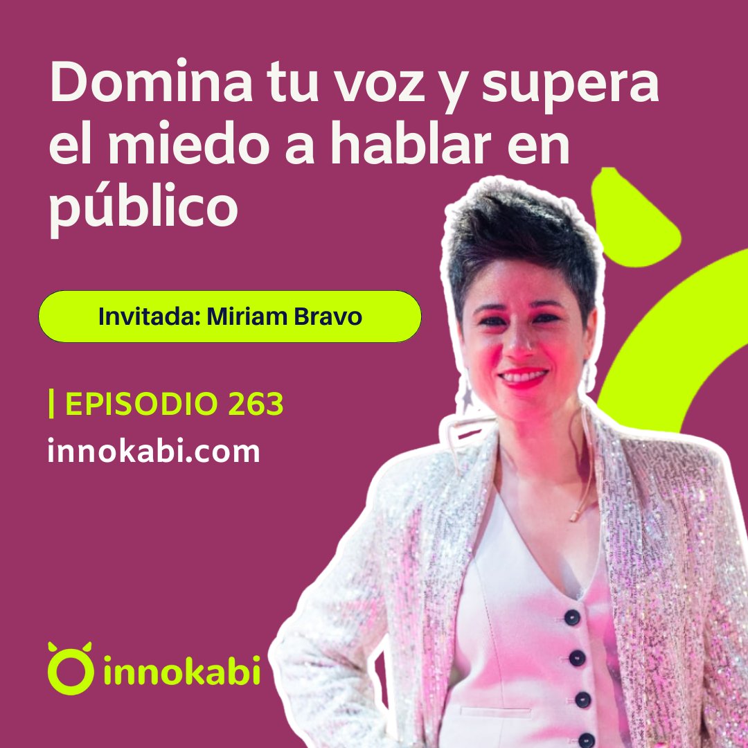 Alfonso Prim (@alfonso_prim) on Twitter photo Hablar en público sin nervios 💪
Descubre los errores más comunes al comunicar y cómo evitarlos.
¡Domina tu voz y tu lenguaje corporal!
🎤 🎙️ Entrevista a <a href="/Miriam_Bravo_/">Miriam Bravo </a>
Episodio 263 #podcast @Innokabi con <a href="/Alfonso_Prim/">Alfonso Prim</a>
innokabi.com/como-superar-m…
#comunicación Hablar en público sin nervios 💪
Descubre los errores más comunes al comunicar y cómo evitarlos.
¡Domina tu voz y tu lenguaje corporal!
🎤 🎙️ Entrevista a <a href="/Miriam_Bravo_/">Miriam Bravo </a>
Episodio 263 #podcast @Innokabi con <a href="/Alfonso_Prim/">Alfonso Prim</a>
innokabi.com/como-superar-m…
#comunicación