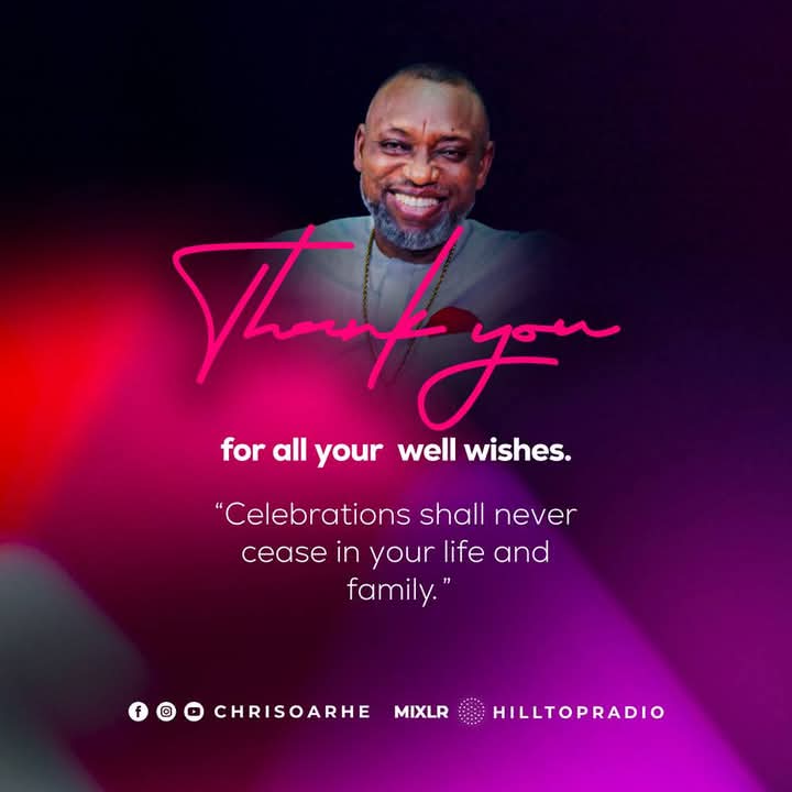 chris_oarhe's tweet image. I&apos;m still overwhelmed with gratitude and joy! Yesterday, as I celebrated my birthday, I was blown away by the outpouring of love and well-wishes from all of you. 

Thank you again for making my birthday so special.