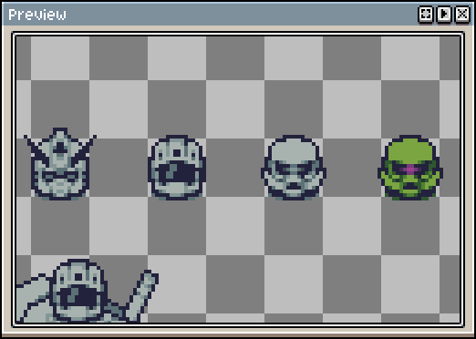 NuraPixel's tweet photo. Heh I think I did a pretty good job drawing Zaku's head in Pixel Art https://t.co/Dl9wWWiJ32