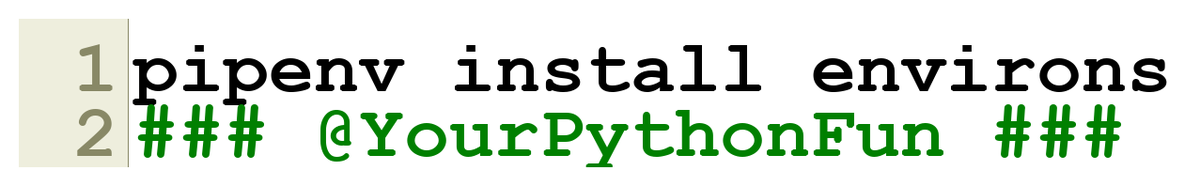 Fun with Python 🐍 tweet media