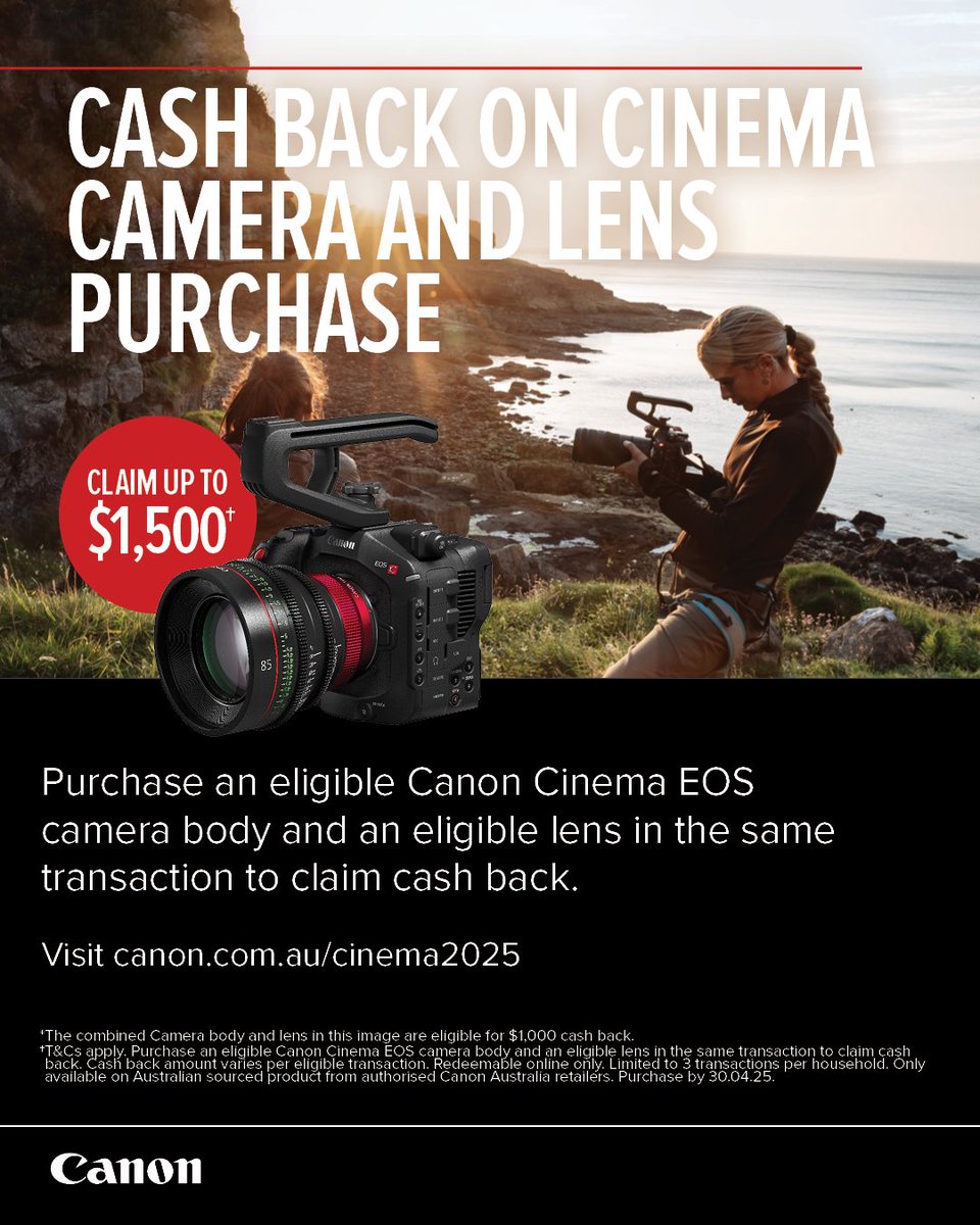 dcwarehouse's tweet image. 📸 Mega Savings Alert! Dive into incredible deals on a wide variety of cameras, lenses and accessories from your favourite brands. Don’t miss out! 💥 ⁠
⁠
Swipe to explore all! ⁠
⁠
💥 Shop Now! l8r.it/OCzb
⁠
#CameraDeals #PhotoGear #photography ⁠