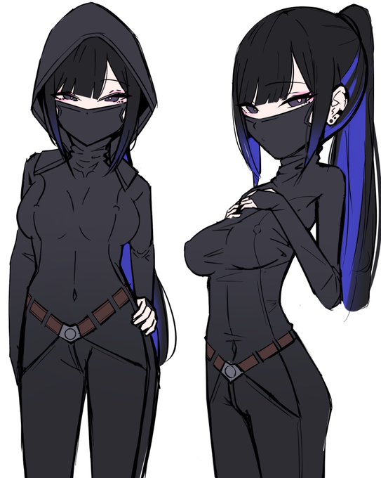 ノーブラ地雷系タートルネックインナーちゃん 