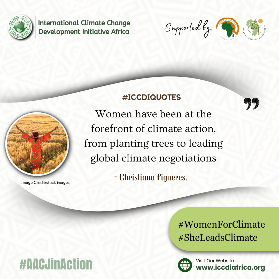 ClimateWed's tweet photo. Women have been at the forefront of climate action, from planting trees to leading global climate negotiations.” – Christiana Figueres.
#WomenForClimate #SheLeadsClimate #AACJinAction https://t.co/8thWNmszN6