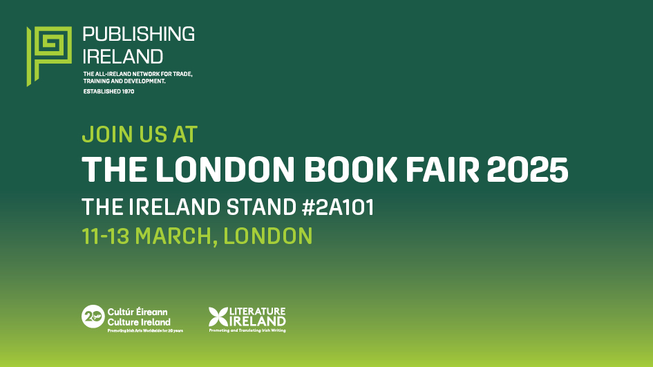Publishing Ireland (@publishingirl) on Twitter photo So excited to attend <a href="/LondonBookFair/">The London Book Fair, 11-13 March 2025</a> 2025 and promote Irish publishing to like-minded people. Check out our website for more information: bit.ly/3DtWvyF.
Please drop by our stand and say hello!
#publishingIreland #BooksIreland #lbf25 So excited to attend <a href="/LondonBookFair/">The London Book Fair, 11-13 March 2025</a> 2025 and promote Irish publishing to like-minded people. Check out our website for more information: bit.ly/3DtWvyF.
Please drop by our stand and say hello!
#publishingIreland #BooksIreland #lbf25