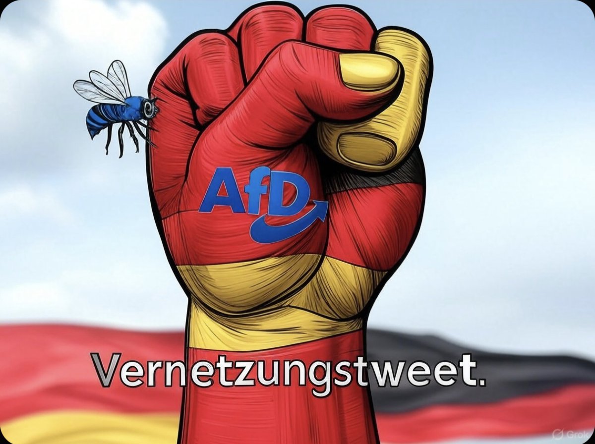 ‼️ VernetzungsDienstag ‼️
...und weiter geht's im Irrenhaus 😵‍💫 lasst uns der realitätsfremden Politsekte zeigen, dass wir 💙💙💙 mehr werden 💪 vernetzt und folgt euch, für unser 🙏🇩🇪🙏