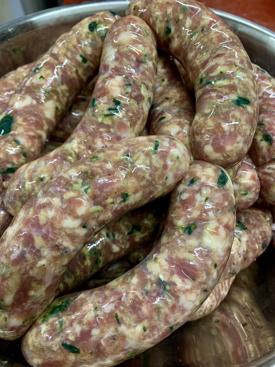 Food2Remember's tweet photo. Locally sourced Gloucester old spot pork with seasonal wild garlic sausage available from now up at Food 2 Remember in Talbot Yard . #talbotyard #butchers #local  #shoplocal #freerange #love #yorkshire #visitmalton @Food2Remember @visitmalton @Roost_Coffee @Bluebird_bakery https://t.co/nQfmY5HzLc