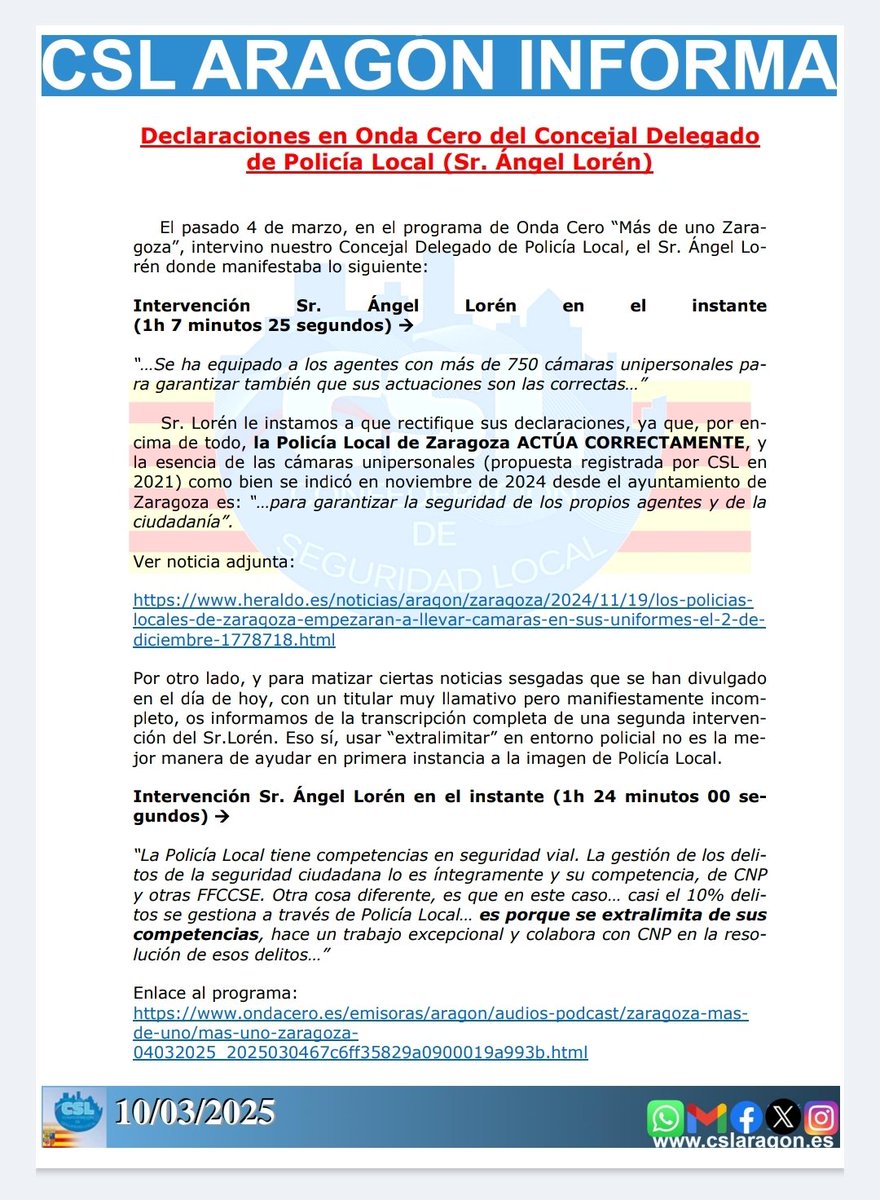 CSL Aragón tweet media